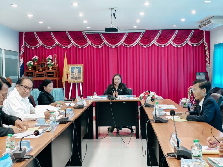 ประชุมคณะกรรมการ สกสค. จังหวัดสิงห์บุรี ประจำเดือนพฤศจิกายน 2568