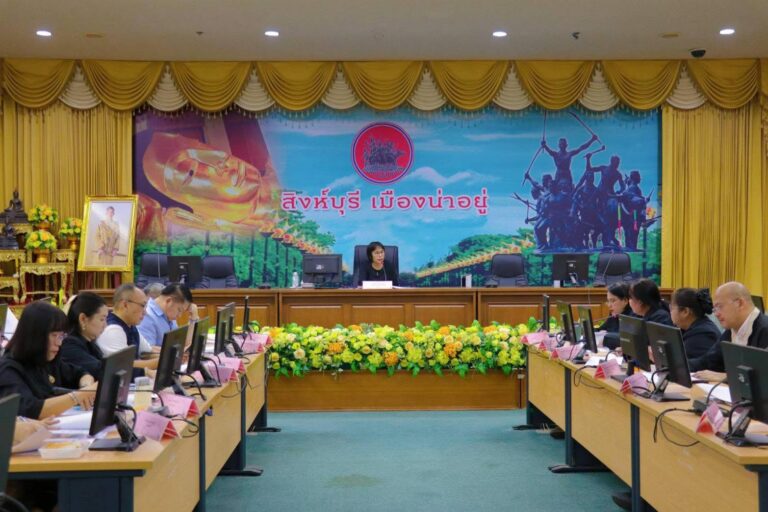เข้าร่วมการประชุมคณะอนุกรรมการศูนย์ปฏิบัติการป้องกันและปราบปรามการค้ามนุษย์จังหวัดสิงห์บุรี ครั้งที่ 1/2569