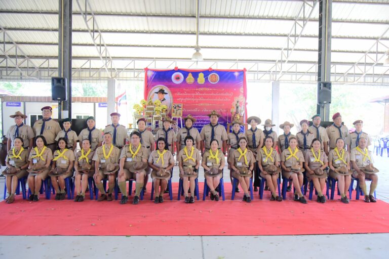 การฝึกอบรมผู้บังคับบัญชาหน่วยลูกเสือจิตอาสาพระราชทาน ระดับสถานศึกษา รุ่นที่ 6/2568  ณ อนุเสาวรีย์วีรชนค่ายบางระจัน อำเภอค่ายบางระจัน จังหวัดสิงห์บุรี